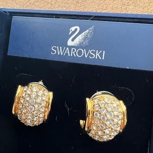 Brand new Swarovski post earrings